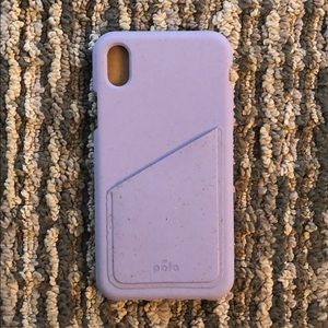 Lavender Pela iPhone XR Wallet Case